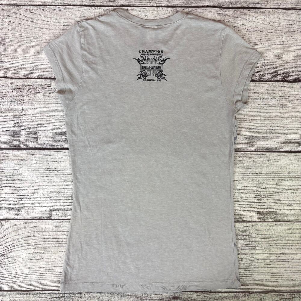 2009 Harley Davidson Motorcycles Skulls Big Print T-shirt - Picture 8 of 8